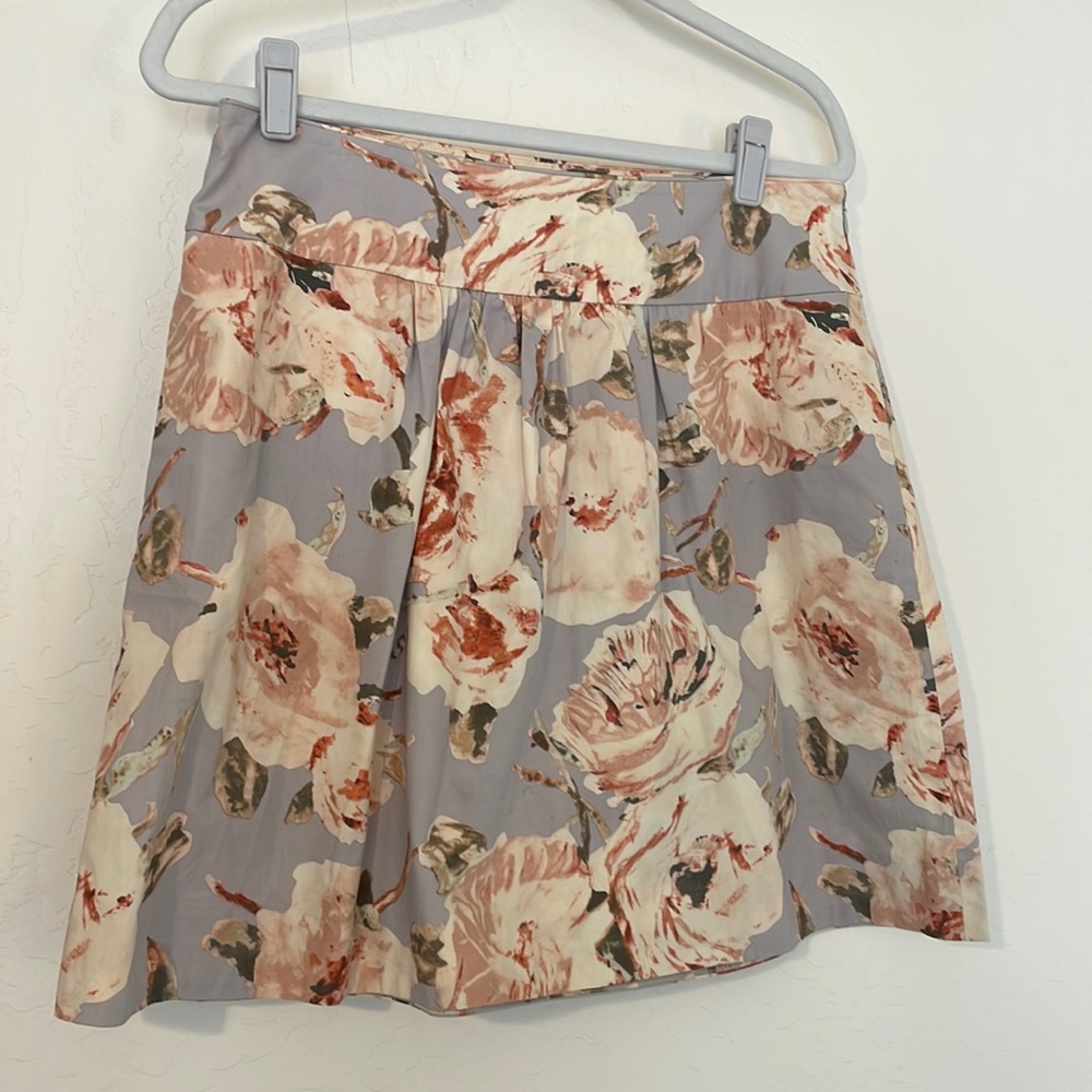 J.crew cotton A-Line skirt